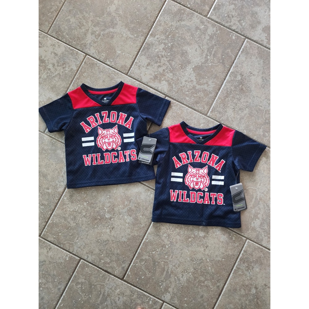 Colosseum Arizona Wildcats Toddler 3T Mesh Jersey Navy Blue Red 2-Pack NWT